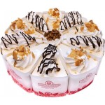 Торт бисквитный НЕВСКИЕ БЕРЕГА Сметанник с орехами, 900г