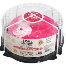 Торт АРТ ТОРТ Бисквитно-фруктовый, 700г в магазинах Лента