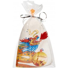 Набор для бани и сауны ГЛАВБАНЯ Огненный дракон, шапка и мочалка, Арт. Б32398Л в магазинах Лента