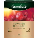 Чай травяной GREENFIELD Summer Bouquet, 100пак