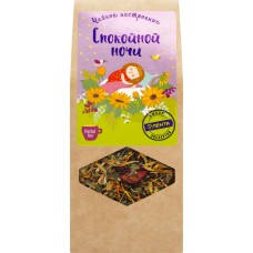 Чай фруктово-травяной ЧАЙНОЕ НАСТРОЕНИЕ Спокойной ночи листовой, 40г в магазинах Лента