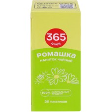 Напиток чайный травяной 365 ДНЕЙ Ромашка, 30г в магазинах Лента