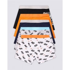 Трусы для мальчика INWIN Hit, оранжевые, черные, серые, белые, темно-синие, Арт. LUK003, 7шт в магазинах Лента