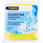 Салфетки ЛЕНТА целлюлозные 15x15см Арт. 74648, 5шт