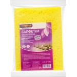 Салфетки ЛЕНТА 12х16см, целлюлозные, супер впитывающие, 2шт