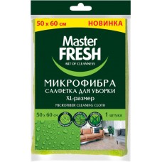 Салфетка для пола MASTER FRESH 50x60см, XL-size, микрофибра в магазинах Лента