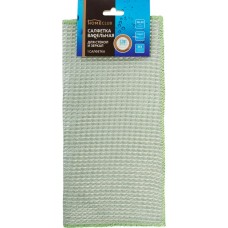 Салфетка для стекол и зеркал HOMECLUB, 30х30см, вафельная, Арт. TC922 в магазинах Лента