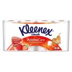 Бумага туалетная KLEENEX 3-слоя Сочная клубника, 8шт Бумага туалетная KLEENEX 3-слоя Сочная клубника, 8шт
