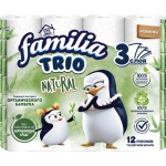 Туалетная бумага FAMILIA Trio 3-слоя, 12шт