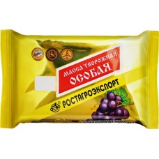 Масса творожная РОСТАГРОЭКСПОРТ Особая с изюмом 23%, без змж, 180г в магазинах Лента