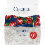 Творог СВЕЖЕЕ ЗАВТРА 9%, без змж, 200г