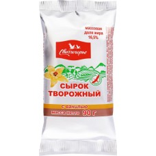 Сырок творожный СВИТЛОГОРЬЕ с ароматом ванили 16,5%, без змж, 90г в магазинах Лента
