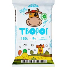 Творог БАЛТКОМ 9%, без змж, 180г в магазинах Лента