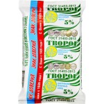 Творог ДМЗ 5% ГОСТ, без змж, 180г Творог ДМЗ 5% ГОСТ, без змж, 180г