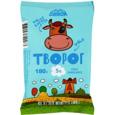 Творог БАЛТКОМ 5%, без змж, 180г в магазинах Лента