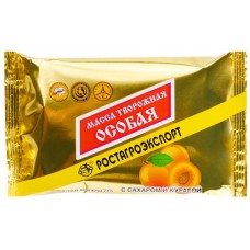 Масса творожная РОСТАГРОЭКСПОРТ Особая с курагой 23%, без змж, 180г в магазинах Лента