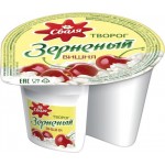 Творог зерненый СВАЛЯ Вишня 5%, без змж, 130г Творог зерненый СВАЛЯ Вишня 5%, без змж, 130г