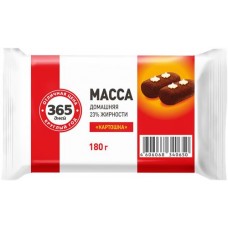 Десерт с творогом 365 ДНЕЙ Масса домашняя Картошка 23%, с змж, 180г в магазинах Лента