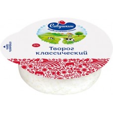 Творог САВУШКИН Хуторок 9%, без змж, 300г в магазинах Лента