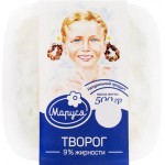 Творог МАРУСЯ 9%, без змж, 500г Творог МАРУСЯ 9%, без змж, 500г