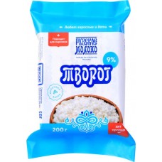 Творог РУЗСКИЙ 9%, без змж, 200г в магазинах Лента