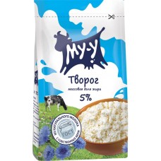 Творог МУ-У 5%, без змж, 300г в магазинах Лента