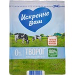 Творог рассыпчатый ИСКРЕННЕ ВАШ обезжиренный, без змж, 200г Творог рассыпчатый ИСКРЕННЕ ВАШ обезжиренный, без змж, 200г
