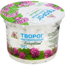 Творог МЗ ПИСКАРЕВСКИЙ обезжиренный, без змж, 170г в магазинах Лента