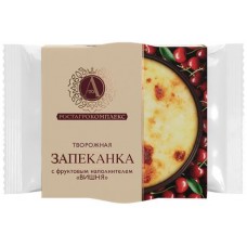 Запеканка творожная А.РОСТАГРОКОМПЛЕКС Вишня 13%, без змж, 100г в магазинах Лента