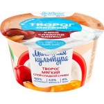 Творог мягкий МОЛОЧНАЯ КУЛЬТУРА Слива 3,5%, без змж, 130г