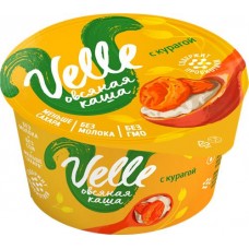 Продукт овсяный VELLE Каша с курагой ферментированный, 170г в магазинах Лента