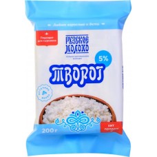 Творог РУЗСКОЕ МОЛОКО 5%, без змж, 200г в магазинах Лента
