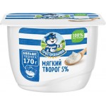 Творог мягкий ПРОСТОКВАШИНО Нежный 5%, без змж, 170г