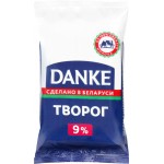 Творог DANKE 9%, без змж, 180г Творог DANKE 9%, без змж, 180г