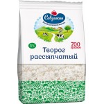 Творог рассыпчатый САВУШКИН 5%, без змж, 700г Творог рассыпчатый САВУШКИН 5%, без змж, 700г