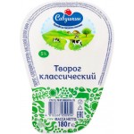 Творог САВУШКИН Хуторок 5%, без змж, 180г