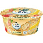 Десерт овсяный ФРУТОНЯНЯ ФрутоЗлаки Клубника, банан, яблоко, 140г