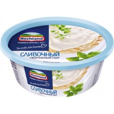 Сыр творожный HOCHLAND сливочный 60%, без змж, 140г в магазинах Лента