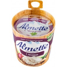Сыр творожный HOCHLAND Almette с чесноком 60%, без змж, 150г в магазинах Лента