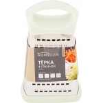 Терка HOMECLUB Reliance, 4-х гранная, 20x12,6x11см, нержавеющая сталь