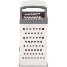 Терка HOMECLUB Ordinario, 4-х гранная, 23x10x7,6см, нержавеющая сталь, пластик в магазинах Лента