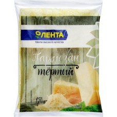 Сыр ЛЕНТА Пармезан тертый, без змж, 150г в магазинах Лента