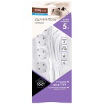 Удлинитель сетевой HOME CLUB S 5x5-ZV -20 с заземлением выключатель 10A