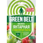 Янтарная кислота GREEN BELT универсальный регулятор и стимулятор роста растений, Арт. 01-249, 4г Янтарная кислота GREEN BELT универсальный регулятор и стимулятор роста растений, Арт. 01-249, 4г