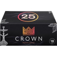 Уголь для кальяна CROWN 25 мм 18шт/уп. в магазинах Лента