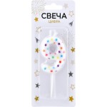 Свеча Цифра 9 Арт. СЦ9
