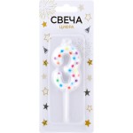 Свеча Цифра 3 Арт. СЦ3