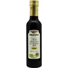 Уксус винный MONINI Aceto balsamico di Modena бальзамический, Organic, 250мл в магазинах Лента