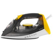 Утюг BRAYER 2400Вт, вертикальное отпаривание, антикапля, самоочистка Арт. BR4003GY в магазинах Лента