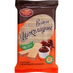 Вафли ВОЛЖСКИЙ ПЕКАРЬ Шоколадные, 220г Вафли ВОЛЖСКИЙ ПЕКАРЬ Шоколадные, 220г